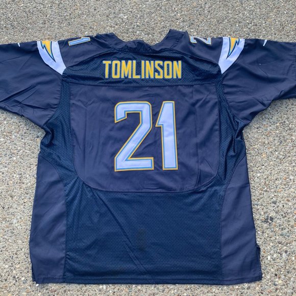 Nike Ladanian Tomlinson On Field Stitched San Diego Chargers Jersey Size 56